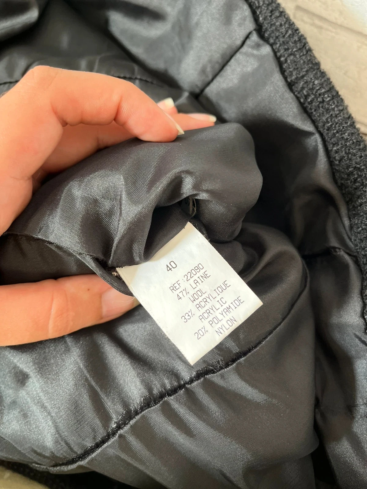 Black straight skirt – Size 40 – Burton – photo 3
